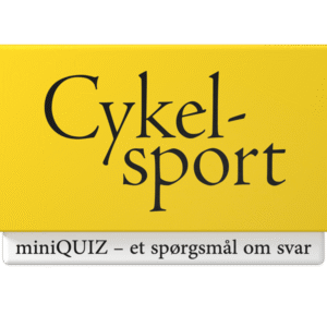 miniQUIZ - Cykelsport